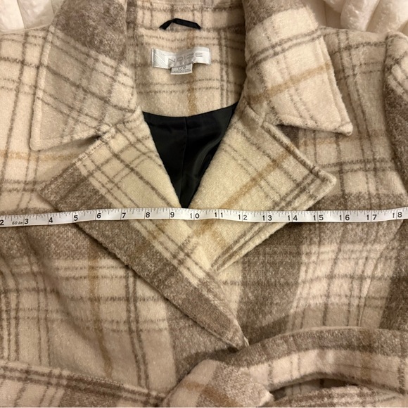 Noize Katja Vegan Wool Coat, L, in “Oat”, NWOT, Sold out everywhere. - Picture 11 of 12